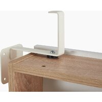 Тумба для обуви Трия Тип 16 с зеркалом (дуб сонома/белая шагрень) - Превью изображения №7 — Интернет-магазин Time-Shop