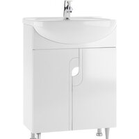  Айсберг Тумба под умывальник Уют 60 Лилия без ящика - Превью изображения №2 — Интернет-магазин Time-Shop