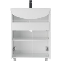  Айсберг Тумба под умывальник Уют 60 Лилия без ящика - Превью изображения №4 — Интернет-магазин Time-Shop