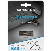 USB Flash Samsung BAR Plus 128GB (титан) - Превью изображения №7 — Интернет-магазин Time-Shop