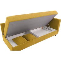 Тахта Krones Эллада (велюр, горчично-желтый) - Превью изображения №2 — Интернет-магазин Time-Shop