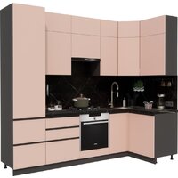 ВерсоМебель Эко Премиум 1.2x2.7 правая (пудровый/ст. тунис)