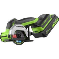 Угловая шлифмашина Greenworks GD24UCS 3402007CUA (с 1-им АКБ) - Превью изображения №3 — Интернет-магазин Time-Shop