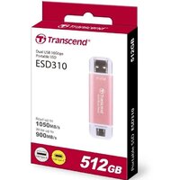 Внешний накопитель Transcend ESD310 512GB TS512GESD310P - Превью изображения №2 — Интернет-магазин Time-Shop