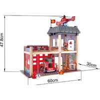 Конструктор Hape E3023 City Fire Station - Превью изображения №2 — Интернет-магазин Time-Shop