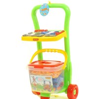 Конструктор Полесье 54401 Тележка Caddie с конструктором Изобретатель. Набор №542 - Превью изображения №3 — Интернет-магазин Time-Shop