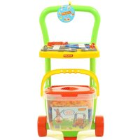 Конструктор Полесье 54401 Тележка Caddie с конструктором Изобретатель. Набор №542 - Превью изображения №2 — Интернет-магазин Time-Shop