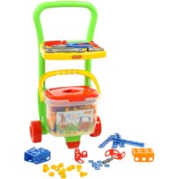 Конструктор Полесье 54401 Тележка Caddie с конструктором Изобретатель. Набор №542 - Превью изображения №5 — Интернет-магазин Time-Shop