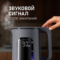 Электрический чайник Weissgauff WK 1500 Dt Touch BodyCool - Превью изображения №13 — Интернет-магазин Time-Shop