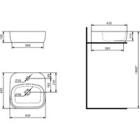  Акватон Тумба с умывальником Лофт Фабрик 65 1A2423K2LTDY0 - Превью изображения №11 — Интернет-магазин Time-Shop