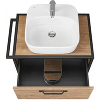  Акватон Тумба с умывальником Лофт Фабрик 65 1A2423K2LTDY0 - Превью изображения №3 — Интернет-магазин Time-Shop