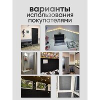 Панель UG Home самоклеящаяся фетровая 300x300x9мм ФП.2-БЛ (2шт, белый) - Превью изображения №6 — Интернет-магазин Time-Shop