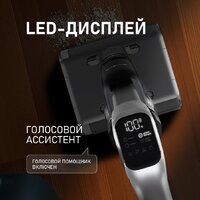 Вертикальный моющий пылесос Weissgauff V22 BLDC 250 Graphite DoubleSide AquaPro SelfDry - Превью изображения №25 — Интернет-магазин Time-Shop