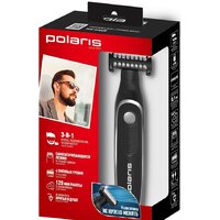 Триммер для бороды и усов Polaris PHC 0202R - Превью изображения №6 — Интернет-магазин Time-Shop