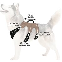 Шлея Ferplast Ergotrekking XS 75467000 (XS, коричневый) - Превью изображения №8 — Интернет-магазин Time-Shop