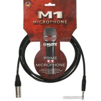 Klotz M1MS1K0100 XLR - 6.3 мм (1 м, черный)