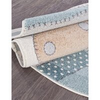 Ковер для детской Merinos Sofit 2484-OVAL-LIGHT-CREAM (2х3) - Превью изображения №2 — Интернет-магазин Time-Shop