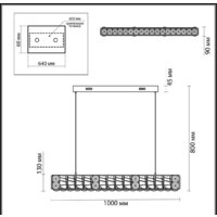 Подвесная люстра Odeon Light Version 5071/40L - Превью изображения №2 — Интернет-магазин Time-Shop