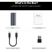 Портативный усилитель Fosi Audio DS2 2024 - Превью изображения №7 — Интернет-магазин Time-Shop