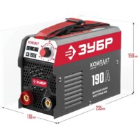 Сварочный инвертор Зубр СА-190К - Превью изображения №2 — Интернет-магазин Time-Shop