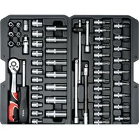 Универсальный набор инструментов Yato YT-14501 (56 предметов) - Превью изображения №2 — Интернет-магазин Time-Shop