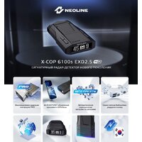 Радар-детектор Neoline X-COP 6100s EXD2.5 Wi-Fi - Превью изображения №8 — Интернет-магазин Time-Shop