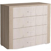 Комод Интерлиния Коламбия КЛ-9 (дуб сонома/дуб белый) - Превью изображения №2 — Интернет-магазин Time-Shop