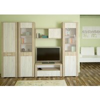 Комод Интерлиния Коламбия КЛ-9 (дуб сонома/дуб белый) - Превью изображения №9 — Интернет-магазин Time-Shop