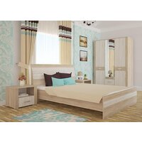 Комод Интерлиния Коламбия КЛ-9 (дуб сонома/дуб белый) - Превью изображения №7 — Интернет-магазин Time-Shop