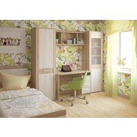 Комод Интерлиния Коламбия КЛ-9 (дуб сонома/дуб белый) - Превью изображения №6 — Интернет-магазин Time-Shop