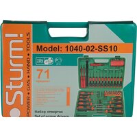 Набор отверток Sturm 1040-02-SS10 (71 предмет) - Превью изображения №2 — Интернет-магазин Time-Shop