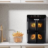 Аэрогриль (аэрофритюрница) Tesla Electronics AirCook DualZone Q670 XXL - Превью изображения №8 — Интернет-магазин Time-Shop