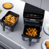 Аэрогриль (аэрофритюрница) Tesla Electronics AirCook DualZone Q670 XXL - Превью изображения №6 — Интернет-магазин Time-Shop