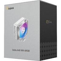 Кулер для процессора Ocypus Delta A40 WH ARGB - Превью изображения №9 — Интернет-магазин Time-Shop
