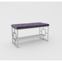 Hype Mebel Квадро Люкс (белый/фиолетовый)