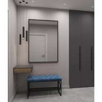 Банкетка Hype Mebel Квадро Люкс (белый/фиолетовый) - Превью изображения №2 — Интернет-магазин Time-Shop