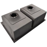 Кухонная мойка Stellar Decor S7850-2S-D (сатин) - Превью изображения №6 — Интернет-магазин Time-Shop