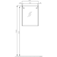  Акватон Шкаф с зеркалом Нортон 65 1A249102NT010 (белый) - Превью изображения №5 — Интернет-магазин Time-Shop