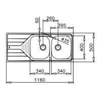 Кухонная мойка TEKA Universe 80 T-XM 2B 1D - Превью изображения №2 — Интернет-магазин Time-Shop