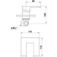 Гигиенический душ Timo Selene 2089/00SM (хром) - Превью изображения №2 — Интернет-магазин Time-Shop
