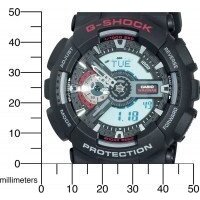 Наручные часы Casio GA-110-1AER - Превью изображения №2 — Интернет-магазин Time-Shop