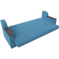 Диван Лига диванов Сенатор 121574 (рогожка Амур, голубой) - Превью изображения №6 — Интернет-магазин Time-Shop