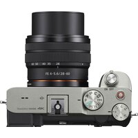 Беззеркальный фотоаппарат Sony Alpha a7C Kit 28-60mm (серебристый) - Превью изображения №11 — Интернет-магазин Time-Shop