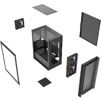 Корпус Powercase Mistral SM03 ARGB CMMSM03B-A3 - Превью изображения №6 — Интернет-магазин Time-Shop