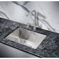 Кухонная мойка Milacio Denia 58 Steel MC.77450 (нержавеющая сталь) - Превью изображения №3 — Интернет-магазин Time-Shop