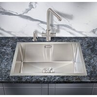 Кухонная мойка Milacio Denia 58 Steel MC.77450 (нержавеющая сталь) - Превью изображения №5 — Интернет-магазин Time-Shop