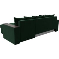 Угловой диван Лига диванов Дубай лайт правый 114150 (велюр зеленый) - Превью изображения №5 — Интернет-магазин Time-Shop