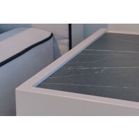 Тумба Ангстрем Милагро спальня МИ-300.10 (Д1, кашемир серый/камень пьетра/черный графит) - Превью изображения №9 — Интернет-магазин Time-Shop