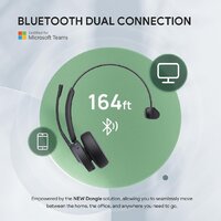 Офисная гарнитура Yealink BH70 Mono UC USB-A - Превью изображения №3 — Интернет-магазин Time-Shop
