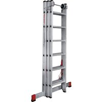 Лестница-стремянка Новая высота NV 523 трёхсекционная индустриальная 3x6 ступеней - Превью изображения №4 — Интернет-магазин Time-Shop